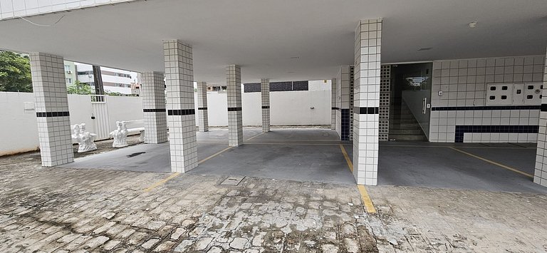 2 Quartos - Intermares - Até 6 pessoas - Garagem