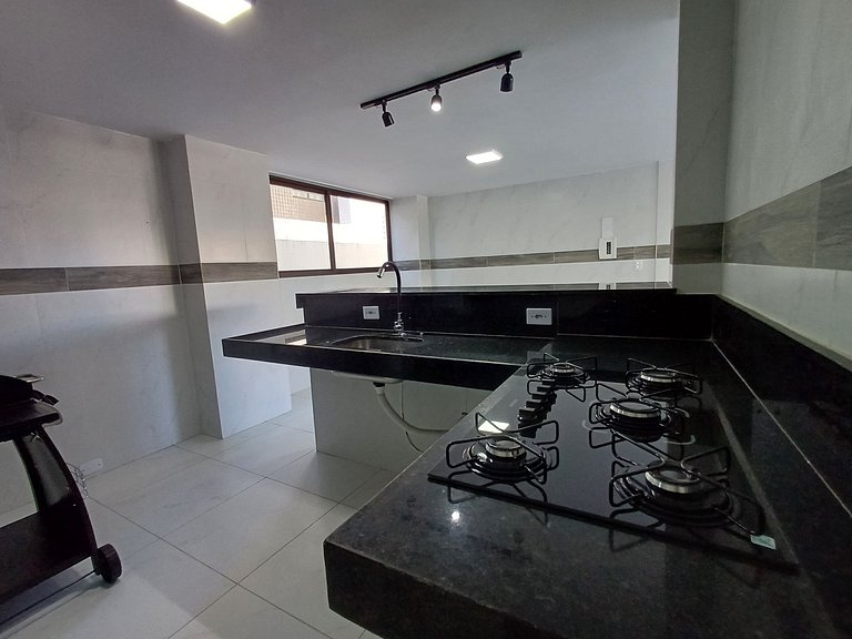 2 Quartos - Intermares - Até 6 pessoas - Garagem