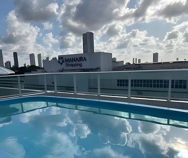 Super 2dorm + Piscina ao lado do Manaíra Shopping