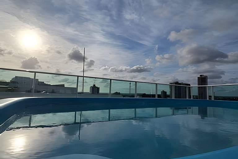 Super 2dorm + Piscina ao lado do Manaíra Shopping