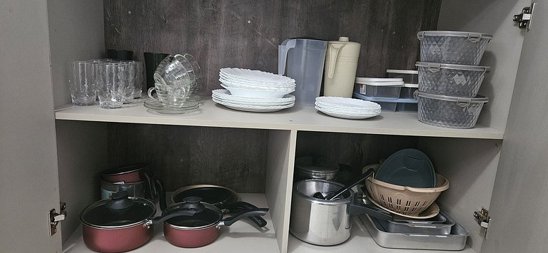 2 Quartos - Intermares - Até 6 pessoas - Garagem