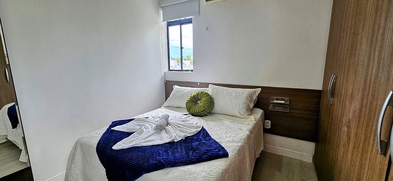 2 Quartos - Intermares - Até 6 pessoas - Garagem