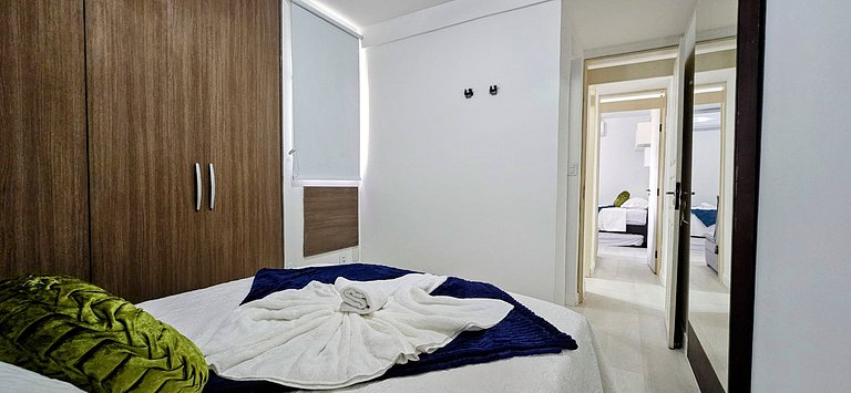 2 Quartos - Intermares - Até 6 pessoas - Garagem