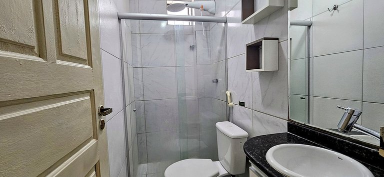 2 Quartos - Intermares - Até 6 pessoas - Garagem