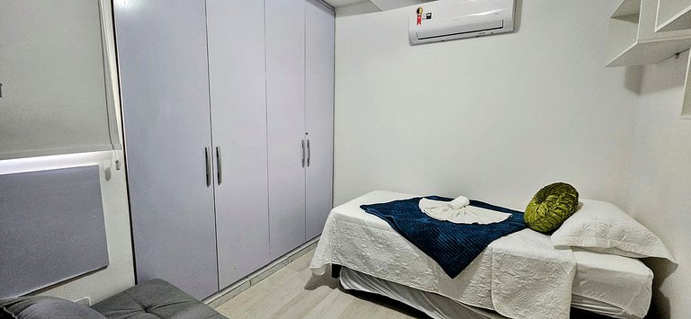 2 Quartos - Intermares - Até 6 pessoas - Garagem