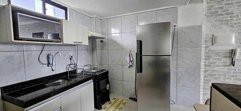 2 Quartos - Intermares - Até 6 pessoas - Garagem