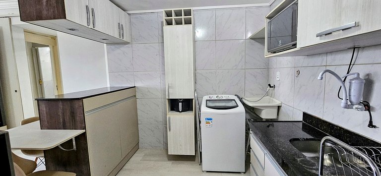 2 Quartos - Intermares - Até 6 pessoas - Garagem