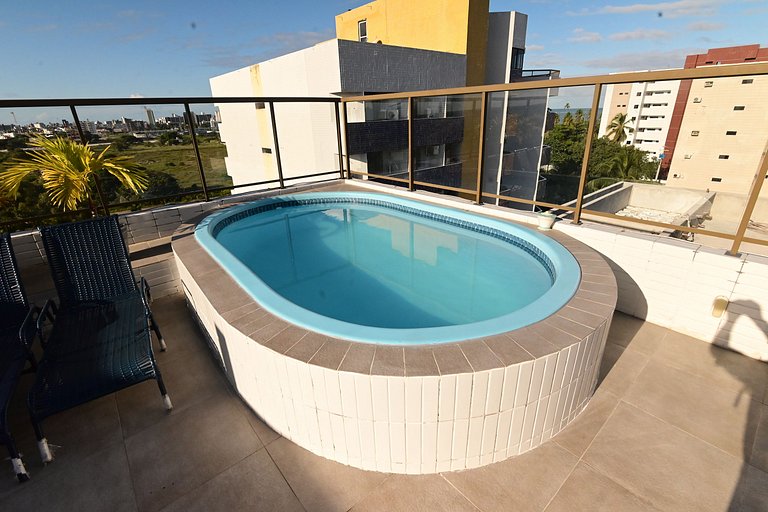 MARAVILHOSO 3 dorm Intermares c/ piscina e garagem