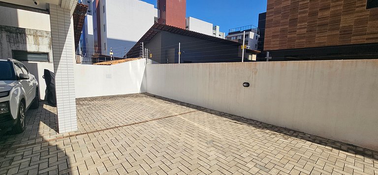 Belo apê 2Q c/ piscina a 200m do mar - Intermares