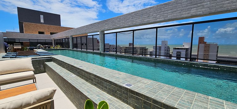 LINDO Apto 2Q | Piscina | 200m Mar | Intermares/PB