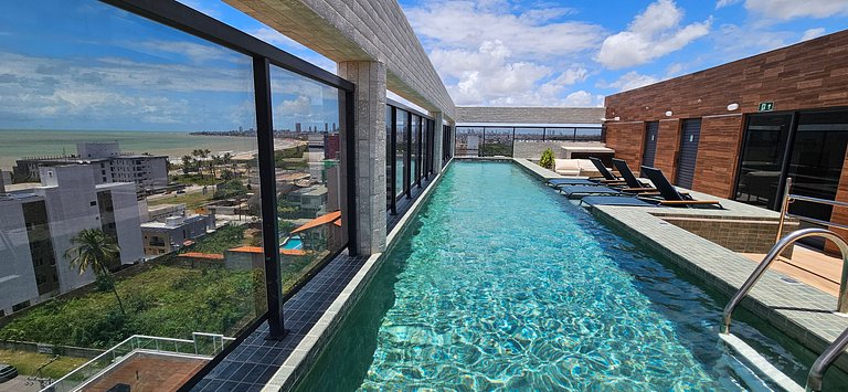 LINDO Apto 2Q | Piscina | 200m Mar | Intermares/PB