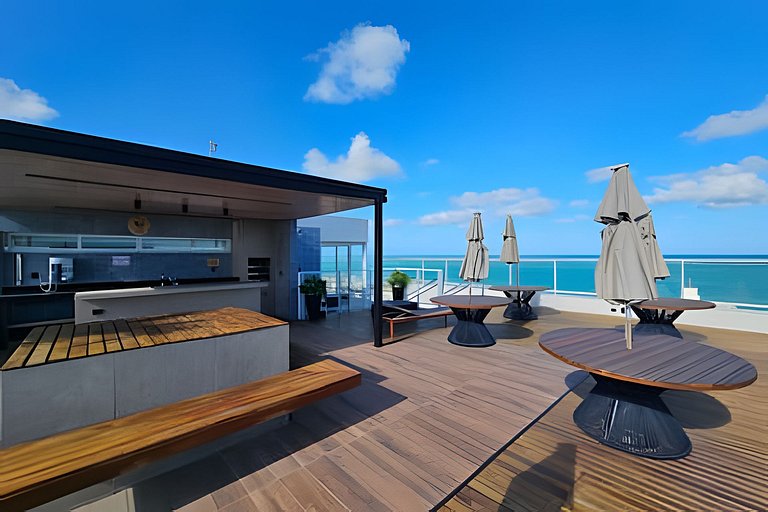 Divino 2 Quartos com Piscina e Vista Incrível