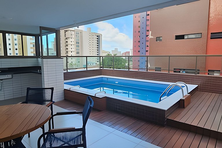 NOVO e Impecável • 1 Quarto • pertinho do LETREIRO