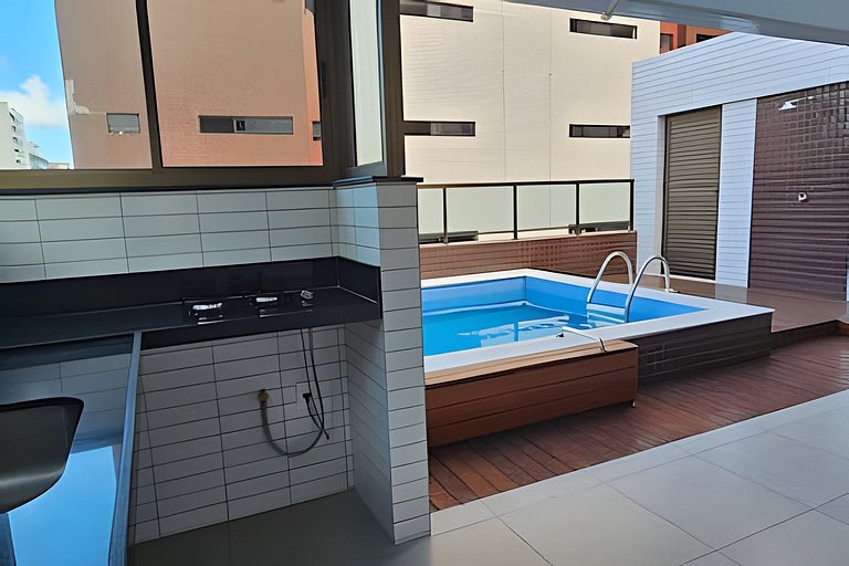 NOVO e Impecável • 1 Quarto • pertinho do LETREIRO