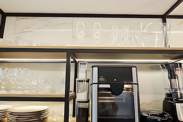 NOVO e Impecável • 1 Quarto • pertinho do LETREIRO