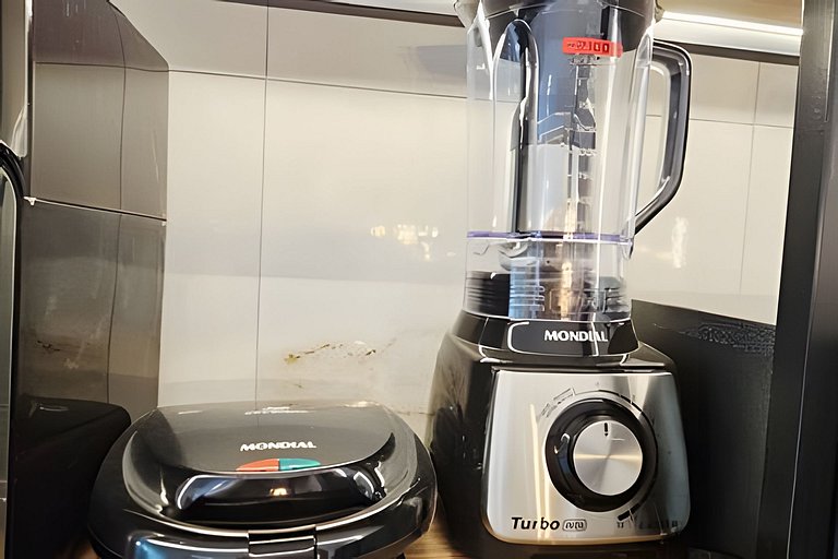 NOVO e Impecável • 1 Quarto • pertinho do LETREIRO