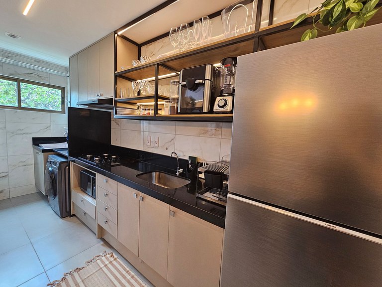 NOVO e Impecável • 1 Quarto • pertinho do LETREIRO