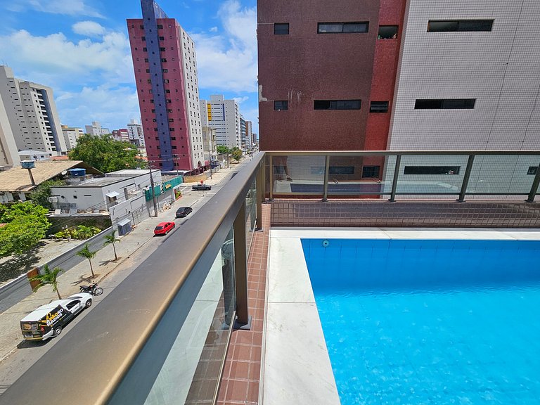 NOVO e Impecável • 1 Quarto • pertinho do LETREIRO