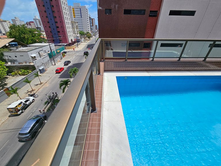 NOVO e Impecável • 1 Quarto • pertinho do LETREIRO