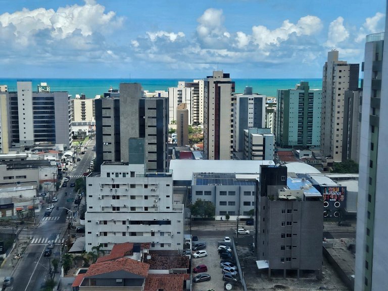 ACONCHEGANTE em Tambaú, piscina, garagem FIXA e completo!