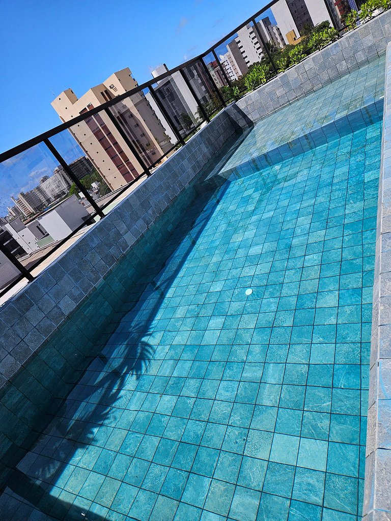 Suíte Conforto Intermares c/ Piscina na Cobertura