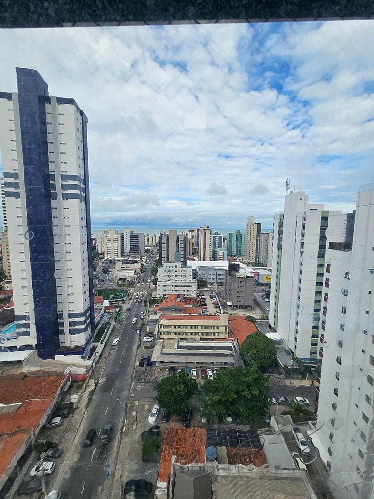 ACONCHEGANTE em Tambaú, piscina, garagem FIXA e completo!