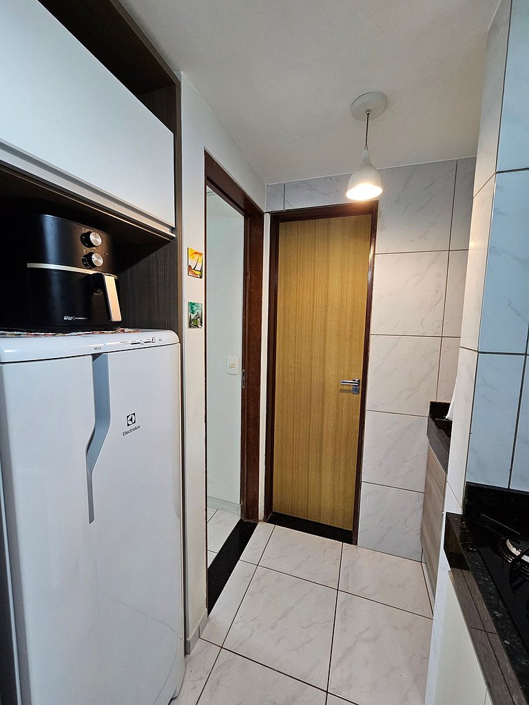 ACONCHEGANTE em Tambaú, piscina, garagem FIXA e completo!