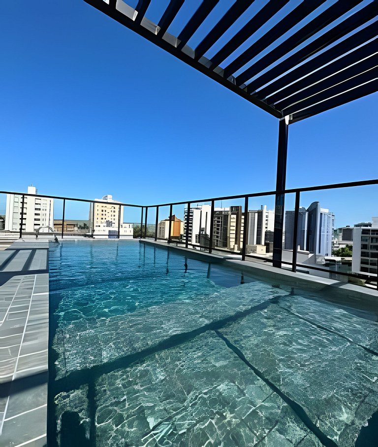 Studio aconchegante em Intermares com piscina VISTA POR DO S