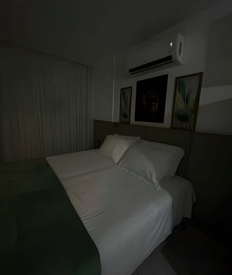 Studio aconchegante em Intermares com piscina VISTA POR DO S